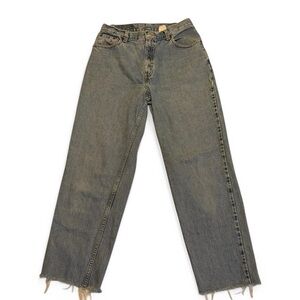 Vintage Levi’s Raw Hem Blue Jeans